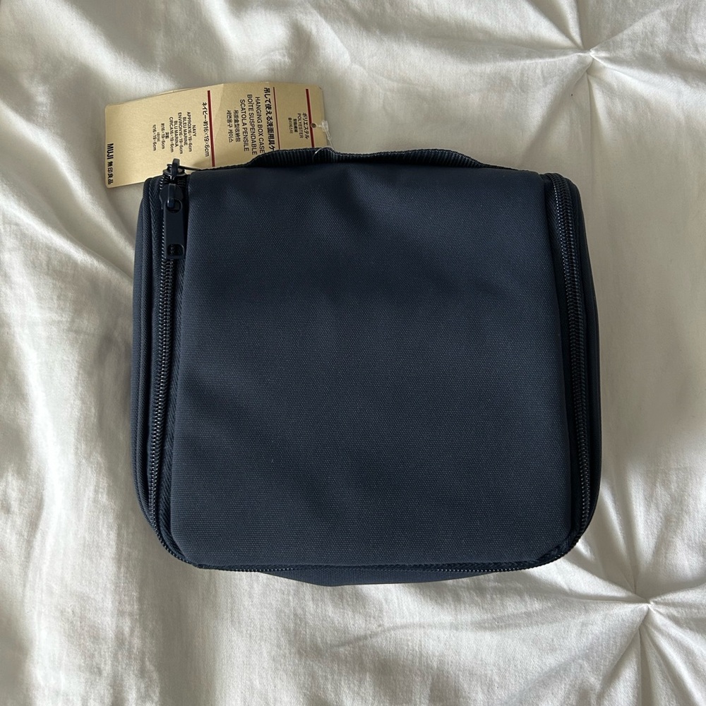 Muji Men's Navy Travel Bag